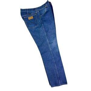 Wrangler 13MWZ Cowboy Cut Blue Denim Jeans Men's 36x30 (Tag 38x30)